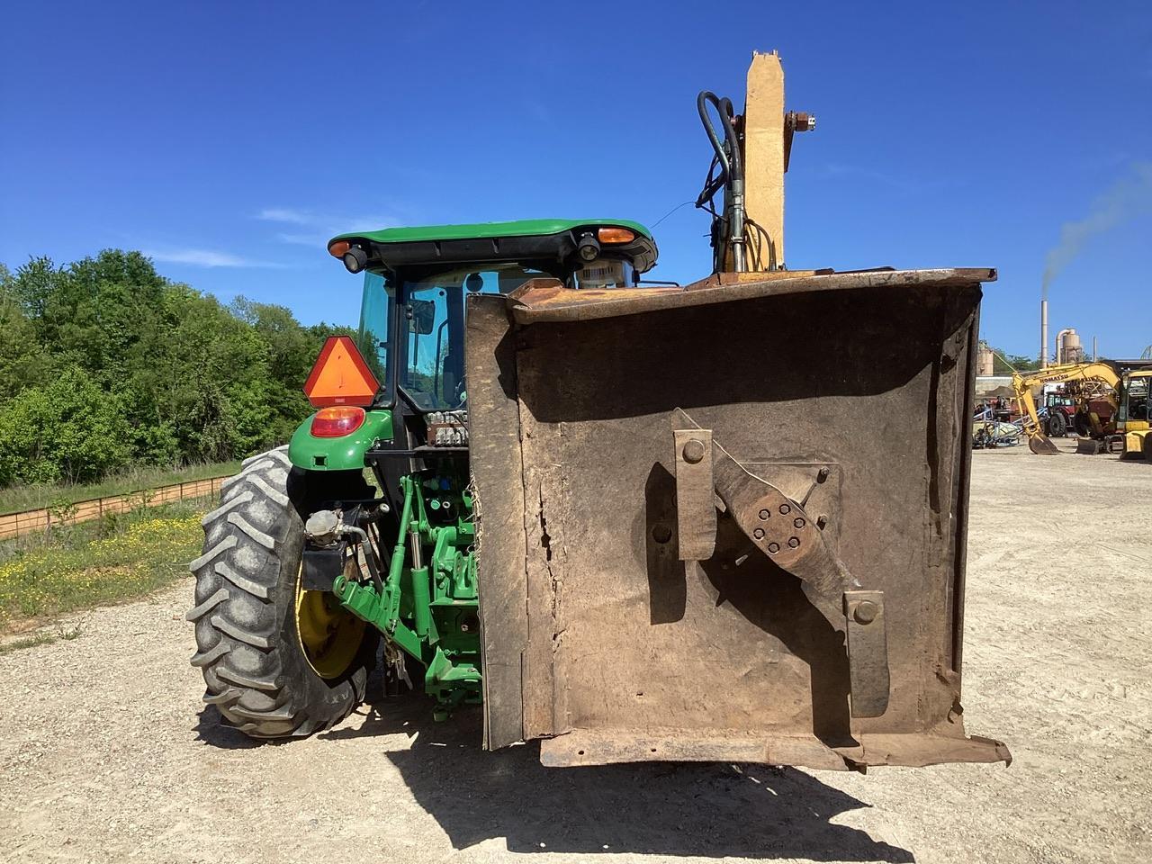 John Deere 6115D Tractor W/ Bengal Tiger Side Mower