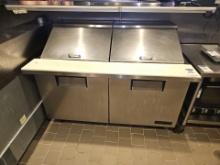 True stainless steel salad/Sandwich prep cooler  5' x 32"