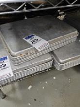 Half size aluminum sheet pans