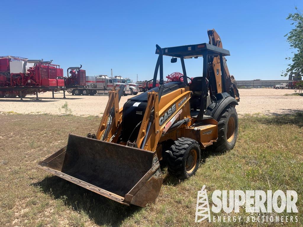 2014 CASE 580N EP 4x4 Loader Backhoe