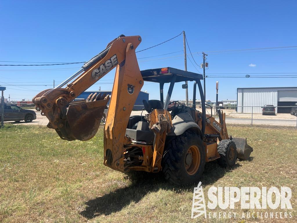 2014 CASE 580N EP 4x4 Loader Backhoe