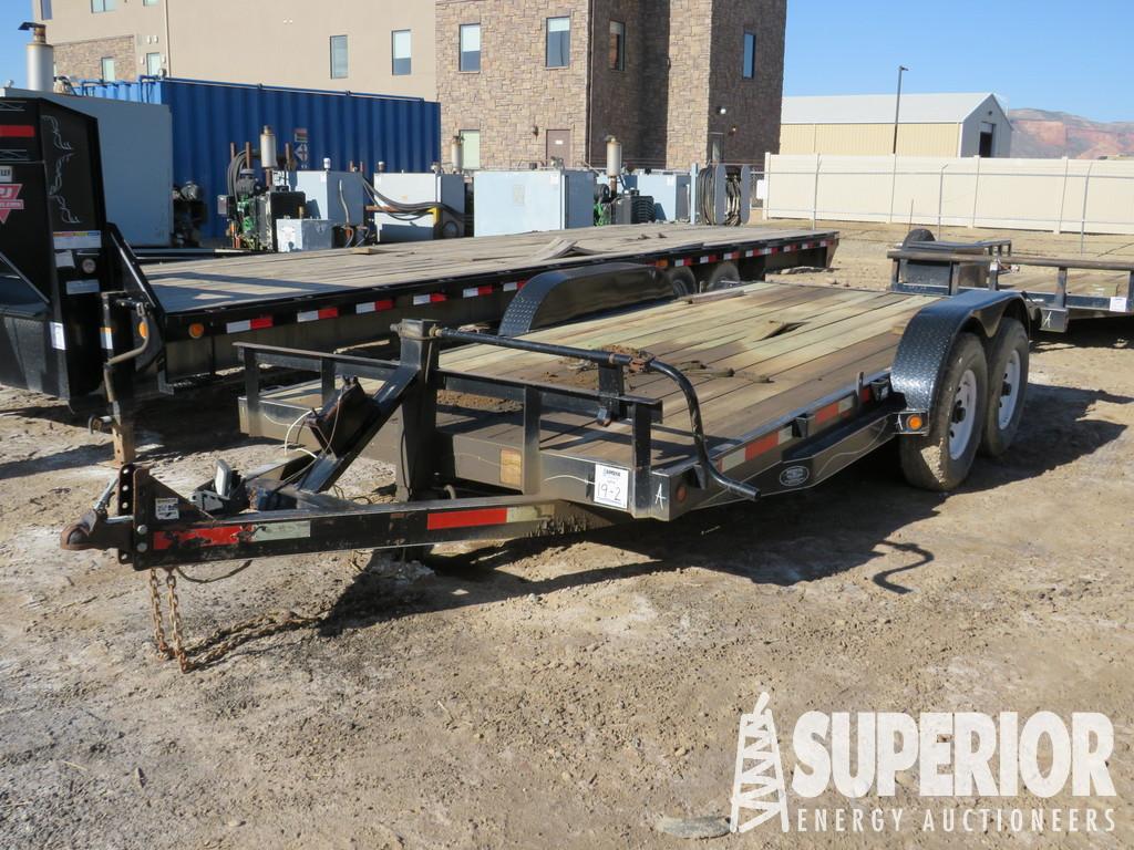 (x) (19-2) 2010 ABU 16'L T/A BP Utility Trailer, V