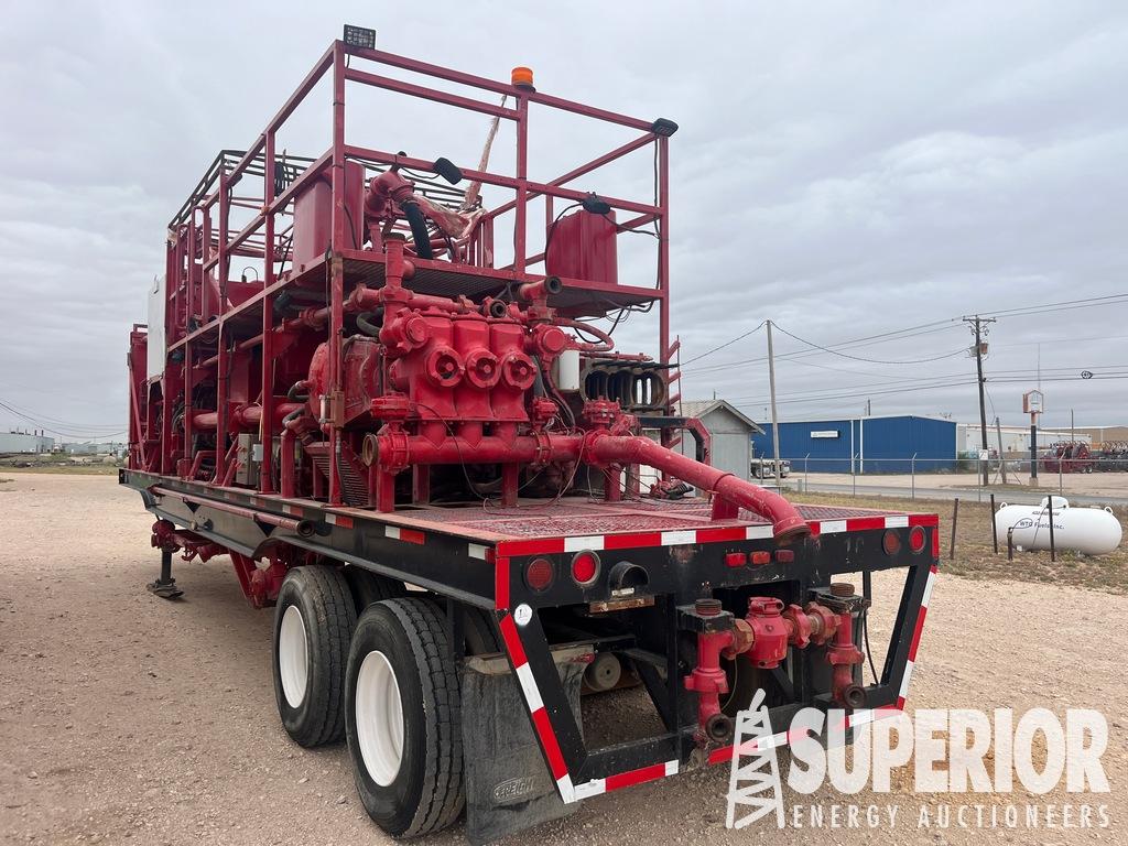 (x) 2008 Dbl Cement Pumper w/ (2) DEMAY HT-227 Tri