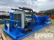 (25-1) NOV JWS-400 Triplex Pump w/ 10,000# Fluid E