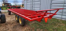 Danco 8'x25' Tandem Axle Bale Wagon