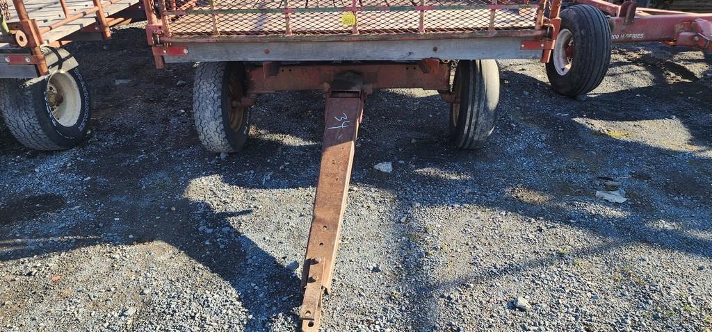 Metal Rack Hay Wagon