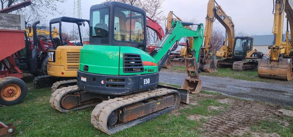 2018 Bobcat E50 Midi Excavator (RIDE AND DRIVE)