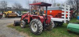 1992 Case International 495 Tractor W/Loader (RIDE AND DRIVE)