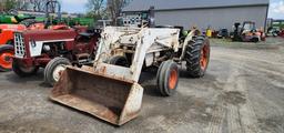 David Brown 1194 Tractor w/loader (RUNS)