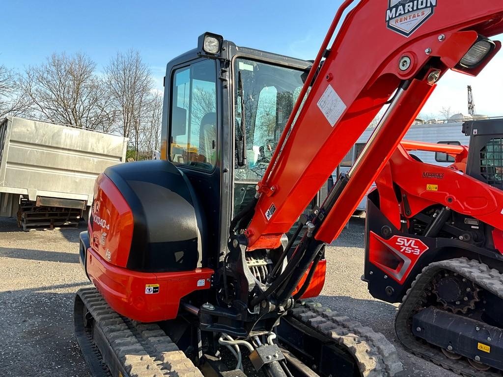 2023 Kubota KX040-4 Mini Excavator (RIDE AND DRIVE)