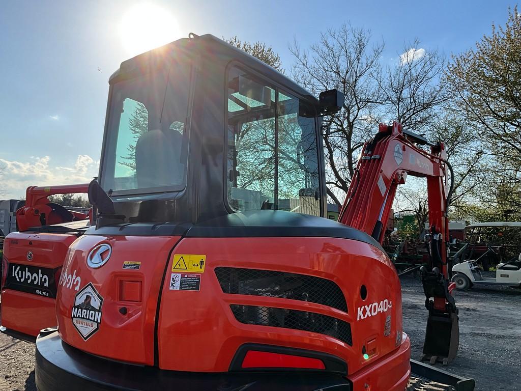 2023 Kubota KX040-4 Mini Excavator (RIDE AND DRIVE)