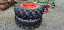 2 New Kubota 18.4-30 Goodyear Tires & Rims