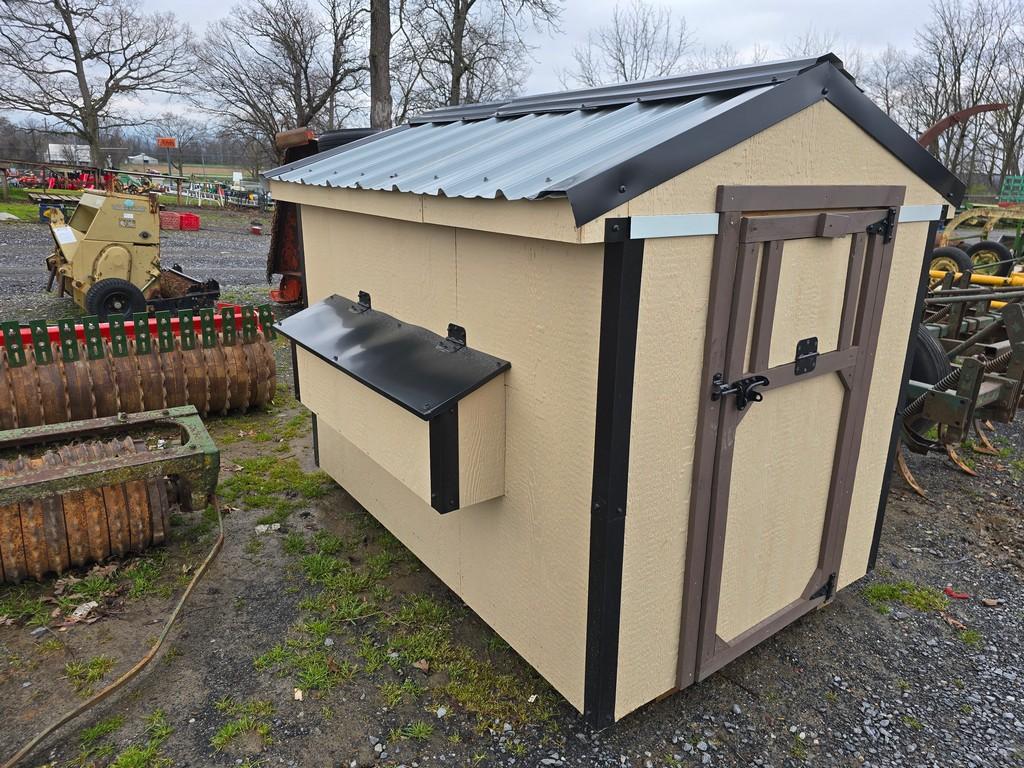 New 4x6 Chicken House