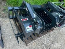 Unused Stout HD-63-4 Brush Grapple Skid Steer Attachment [YARD 2]