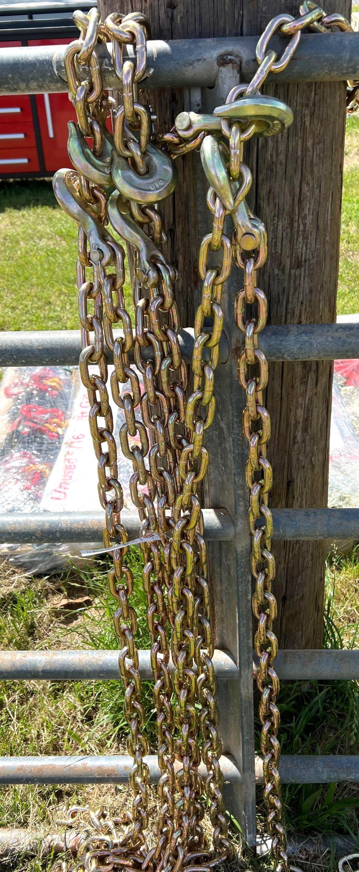 3 - 20 foot Log Chains