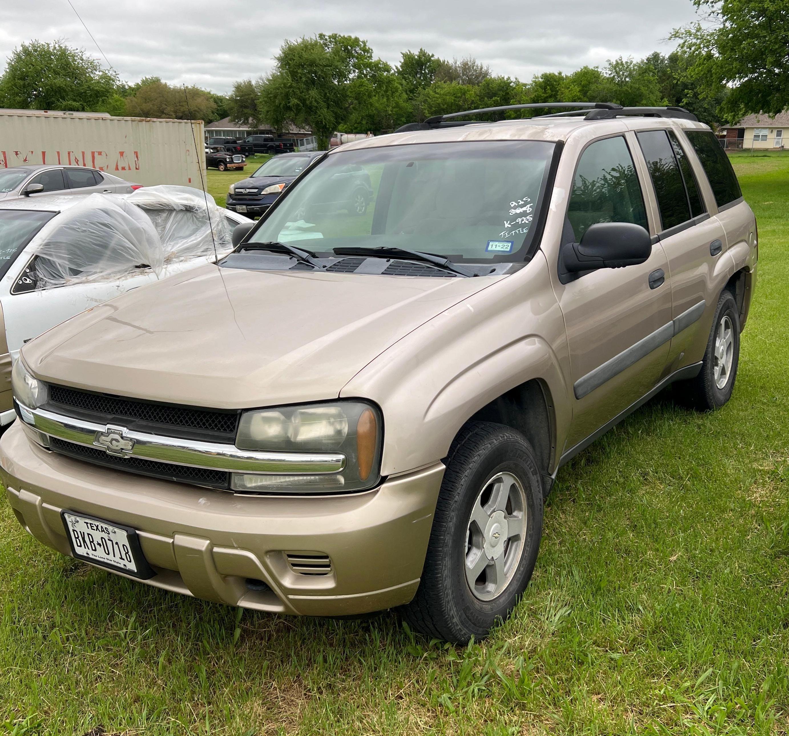 2005 Chevy Trailblazer 4x4 - Miles Unknown - Odometer does not work