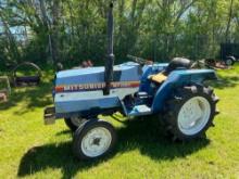 Mitsubishi MT2001 Tractor - Runs and Drives - 1067 hrs