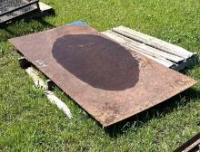 Steel Plate - 33 in x 66 in