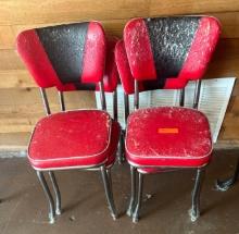 Lot of 4 Vintage Chairs