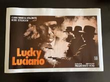 Lucky Luciano (1973) Belgium Movie Poster