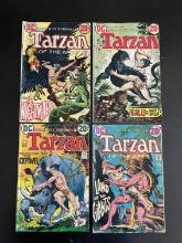 4 Issues Tarzan #211 #212 #213 & #214 DC Comics Bronze Age