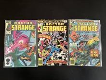 3 Issues Doctor Strange Comic #16 #20 & #72 Bronze Age Comics