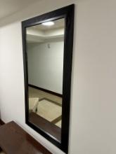 36"W x 65.5"H Darkwood Mirror