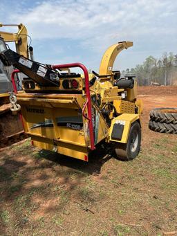 2012 VERMEER BC1200 SMART FEED 12 INCH SINGLE AXEL CHIPPER