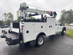 2015 F550 EXTENDED CAB MECHANICS TRUCK