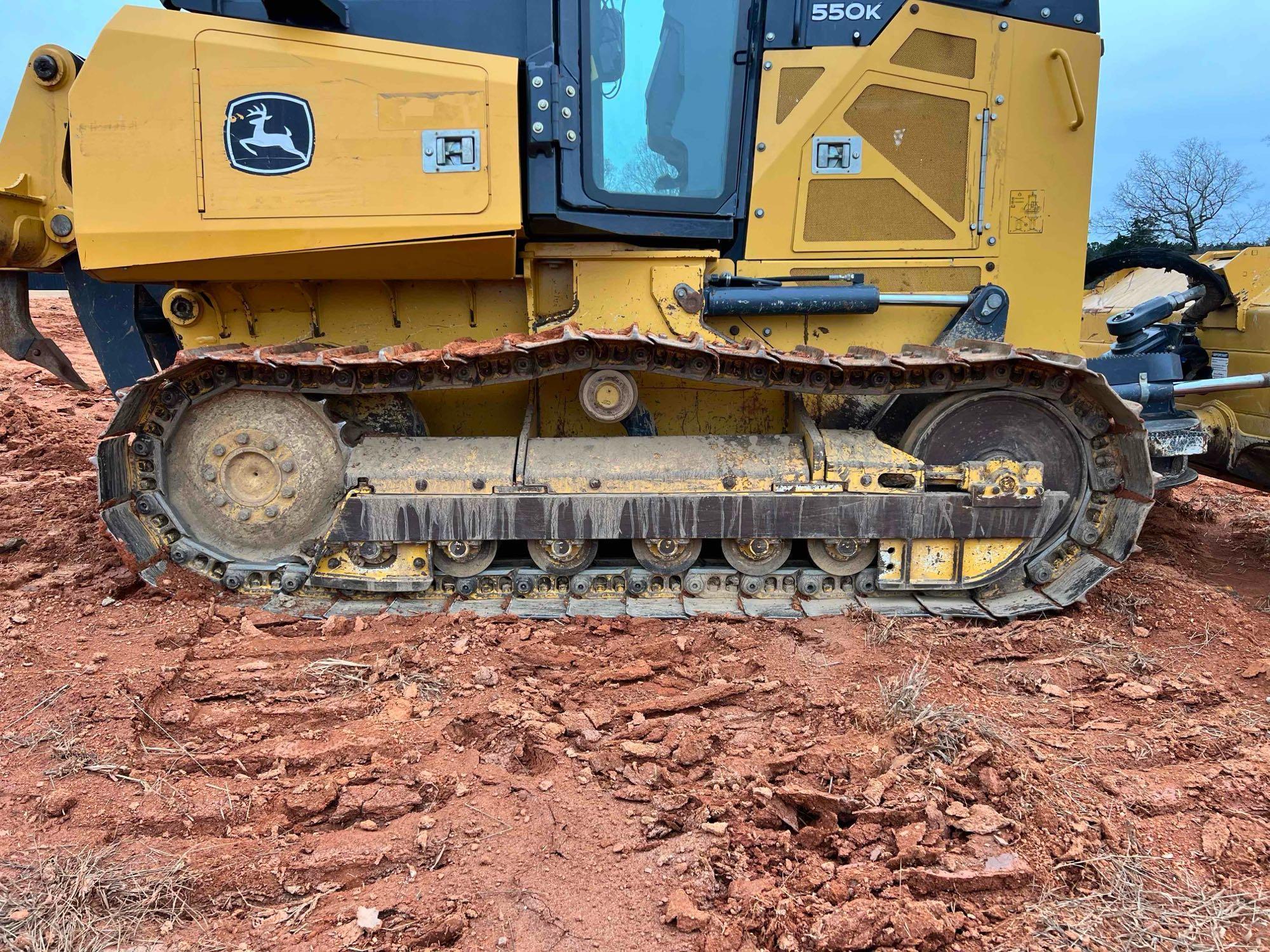 2017 JOHN DEERE 550K XLT CRAWLER DOZER