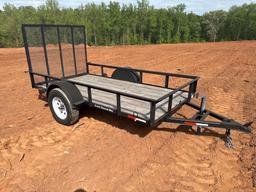 NEW CLAYS 5X10FT EQUIPMENT TRAILER