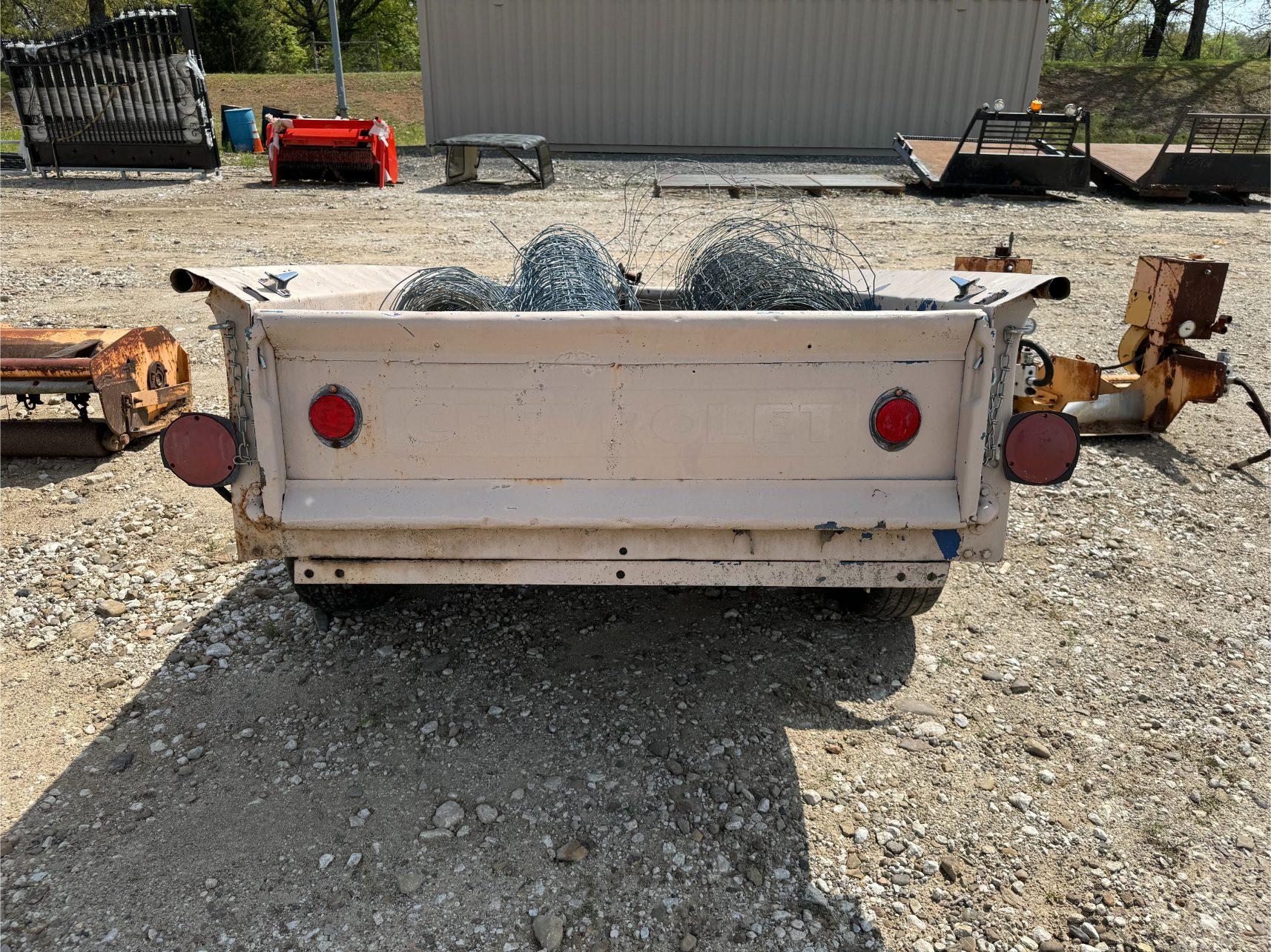 CHEVY TRUCK BED TRAILER