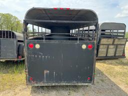 24' W-W STOCK TRAILER