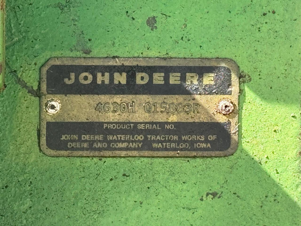 JOHN DEER 4630H