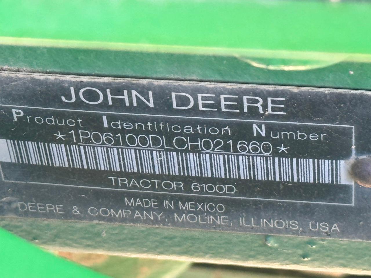 JOHN DEER 6155D