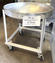 80 qt Mixing Bowl w/ Dolly