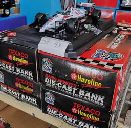 Texaco Havoline Racing Mario Andretti Die-Cast Bank