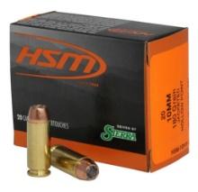 HSM 10MM15N20 Pro Pistol Hunting 10mm Auto 180 gr Jacketed Hollow Point JHP 20 Per Box