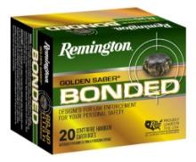 Remington Ammunition 29327 Golden Saber Bonded 45 ACP 230 gr 875 fps Bonded Brass Jacketed Hollow