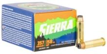 Sierra A836036 Outdoor Master 357 Mag 158 gr Jacket Hollow Point Sport Master 20 Per Box