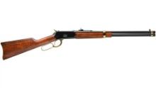 Rossi R92 Gold Rifle - Black | .44 Mag | 20" Barrel | 10rd | Brazilian Hardwood Stock & Forend