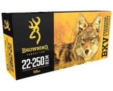 Browning Ammo B192322250 BXV Predator Varmint 22250 Rem 50 gr Varmint Expansion Polymer Tip 20 Per