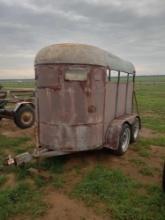 TWO HORSE TRAILER