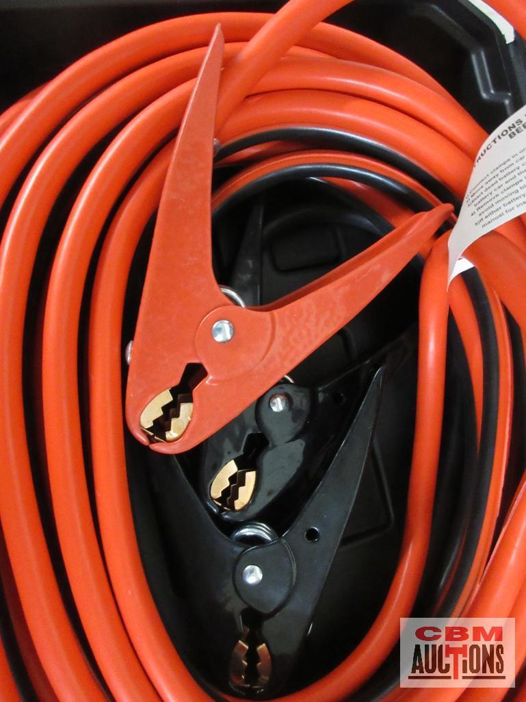 Stark 21511 Heavy Duty... Gauge 25FT Booster Cables, 600 AMp, Tangle Free w/ Plastic Storage Case...