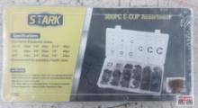 Stark 13260 300pc E-Clip Assortment... 1/16",1/4", 5/8", 1/8", 3/8", 3/4", 3/16", 1/2" & 7/8"