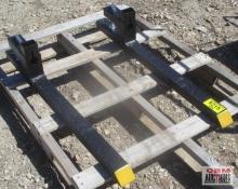 Clamp On Bucket Pallet Forks