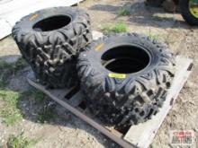 SUNF...AT25 x 8-12 ATV Tires - Set of 4 ...