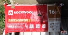 Rockwool 16" Safe'n'Sound Fire & Soundproofing Insulation Covers 59.7 sq.ft.... *I ...