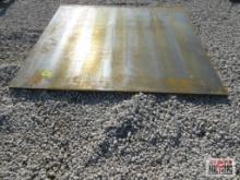 3/4" Steel Street Plate 80"x84"