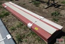 One Bundle of RED Hardi Trim Siding 12' x 5.5" x 8"